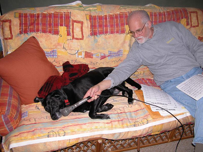 BGV's - Mikey @ the mic.JPG - BGVs---Mikey at the mic